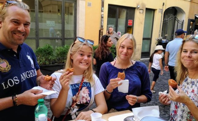 Rome Street Food Tour, Italy roman tours